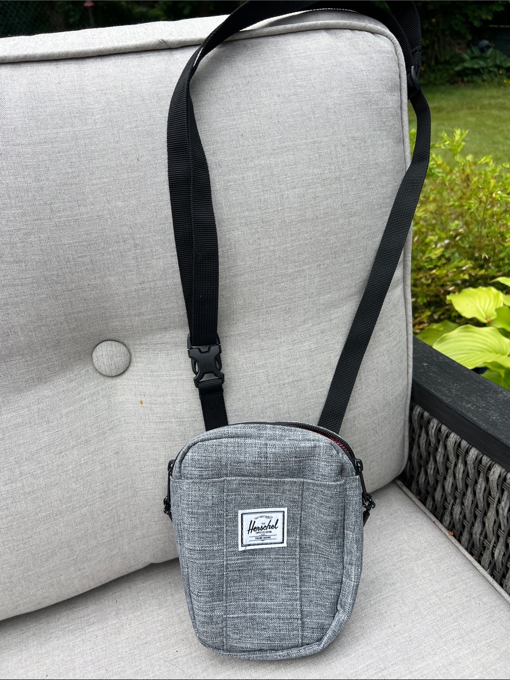 Hershel Grey Crossbody Bag